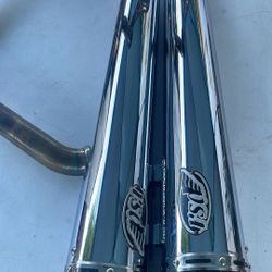 🔥 Harley Touring Exhaust – Vance & Hines RSD Slip-Ons 