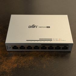 Ubiquiti 8-Port PoE Switch(US-8-60W)