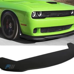 Fits 15-23 Dodge Challenger SRT Hellcat Front Bumper Lip Unpainted - PP