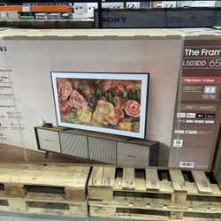 65” Samsung QLED 4K Smart Frame TV