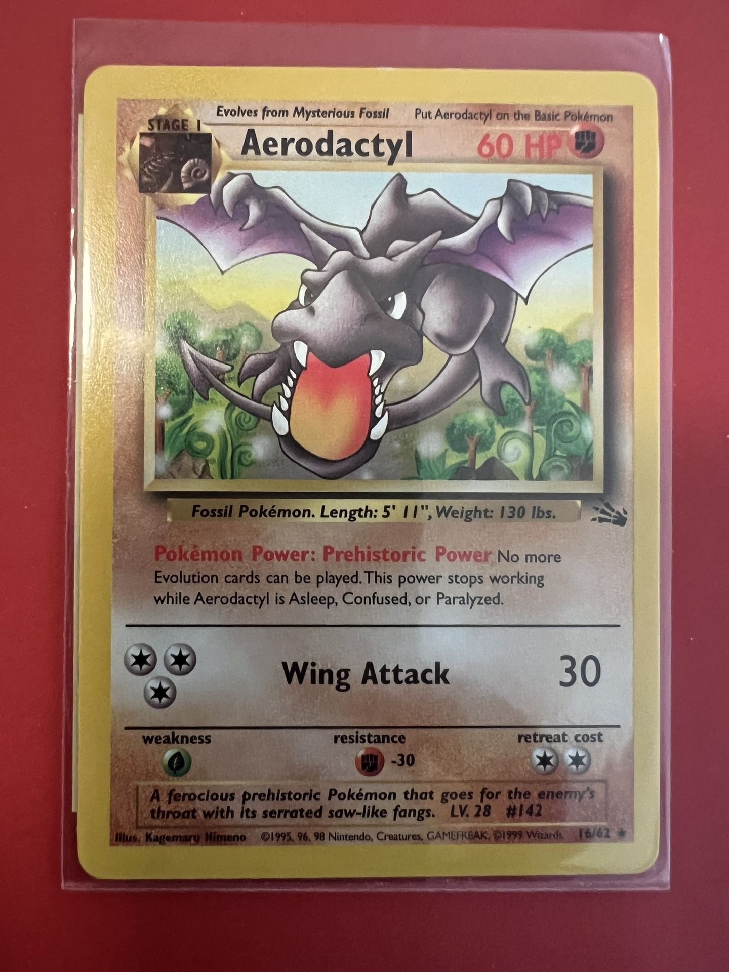 Aerodactyl - Fossil- 16/62 for Sale in Chandler, AZ - OfferUp