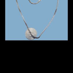 Designer Silver Necklace Italy 