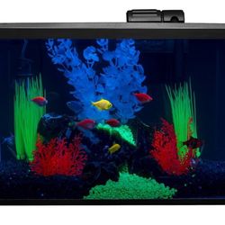 10 Gallon TopFin GloFish Fish Tank Set
