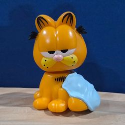 Nickelodeon Lazy Garfield mini BobbleHead  3" Figure