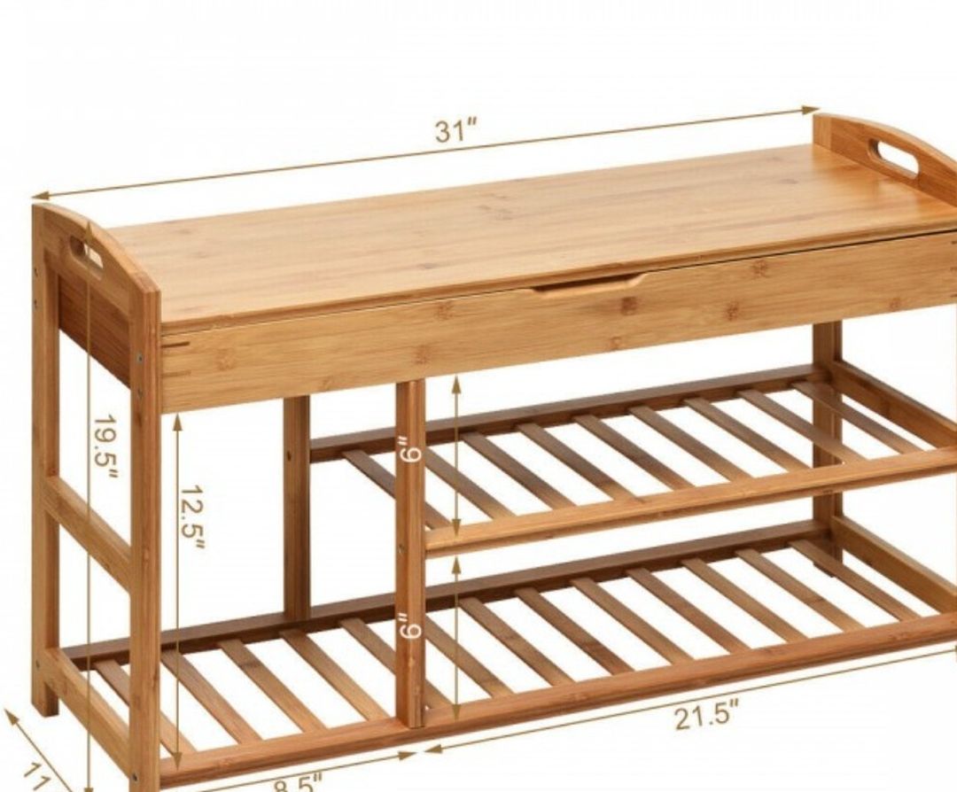 Shoe Rack (Unassembled, Need New Hardware)