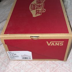 Vans Seldan Tumble Pink /white  Size 7.5 WM 24.0 Cm