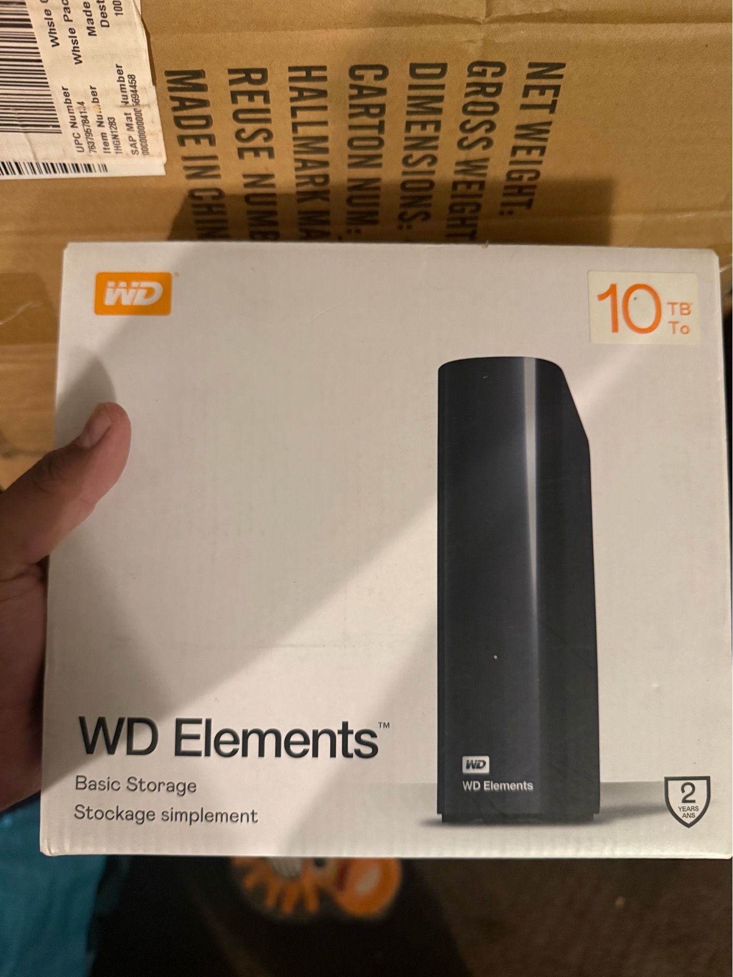 WD ELEMENTS 10TB