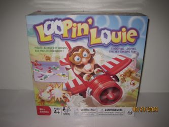 NEW Loopin' Louie Interactive Family Board Game Kids 4 and Up