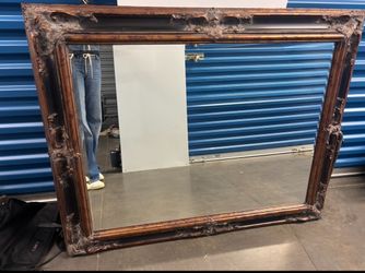 Vintage Beveled Mirror
