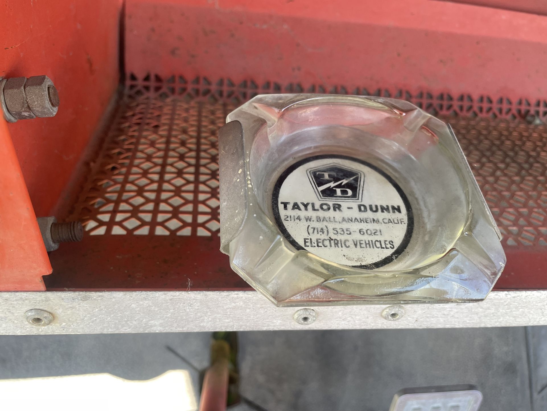 Vintage Taylor Dunn Golf Cart