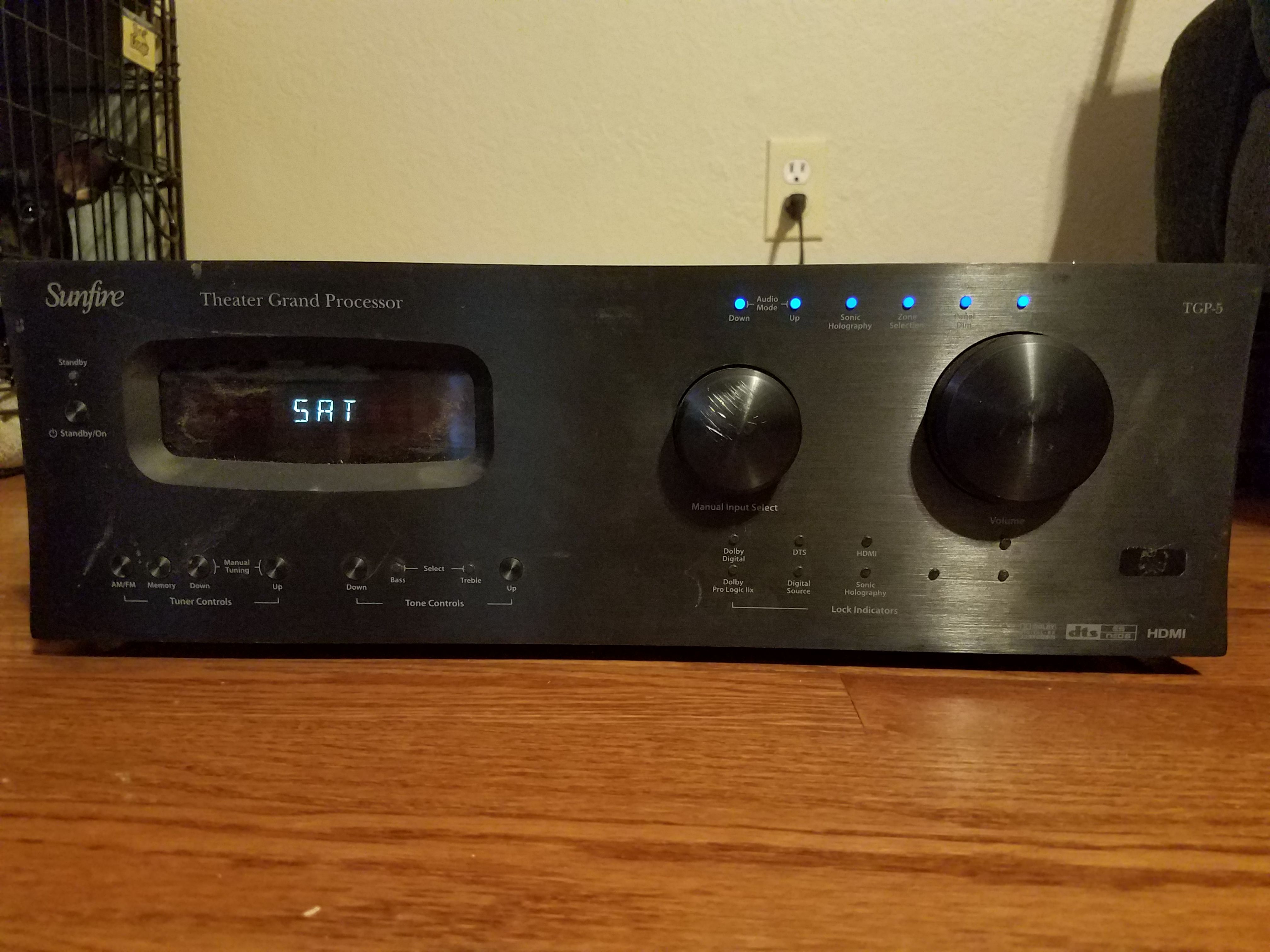 Reduced: Sunfire Theater Grand Processor TGP-5 Amplifier