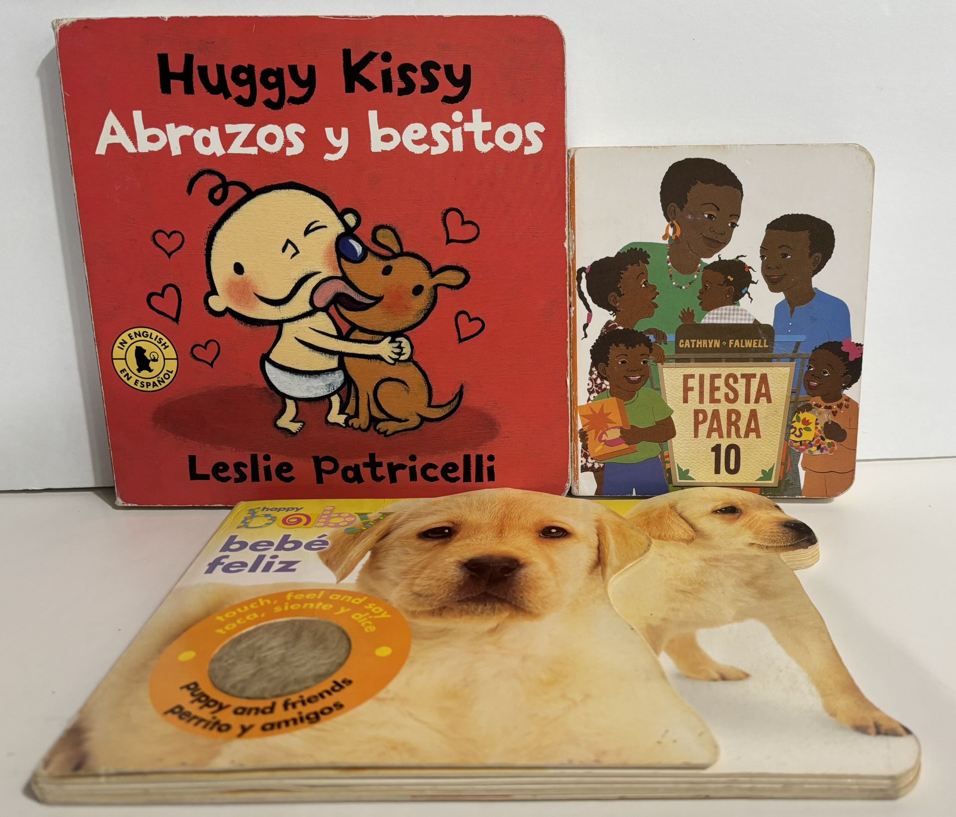 3 Bilingual/Spanish Children's Board Books