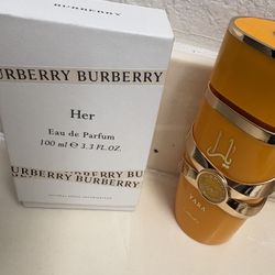 Burberry Her And Yara Lattafa 