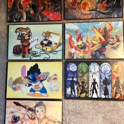 11x17 Pop Culture Art Prints – Pokémon, Marvel, Star Wars, Avatar & More