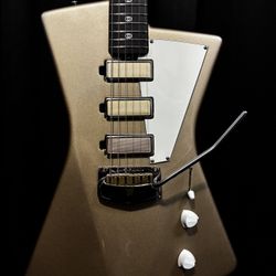 Ernie Ball Music Man St. Vincent Goldie Electric Guitar - Cashmere