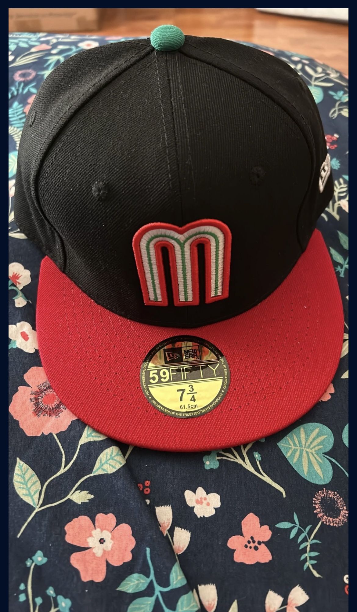 New Era Men’s Mexico 59fifty Hat size 7 3/4