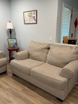 Sofa and love seat set