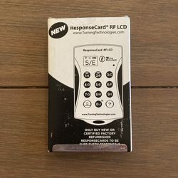 Response Card RF LCD 