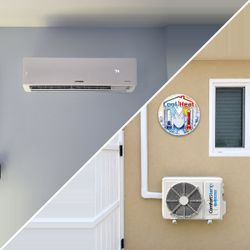 Prime 12000 BTU Ductless Mini Split Heat Pump Inverter, ComfortStar 18K 24K 36K