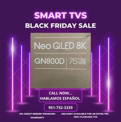 Samsung - QN75QN800DF QN75QN850DF 75" Neo QLED 8K AI Upscaling Pro TV