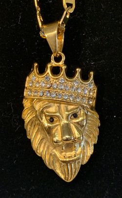 Stainless Steel Chain and Charm Combo Set