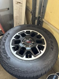 NEW OEM 2025 Toyota Tacoma TRD Off Road Wheels And Tires
