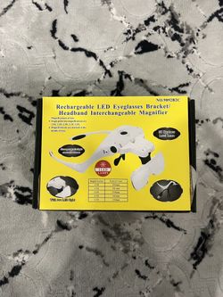 LED Magnifier Eyeglasses