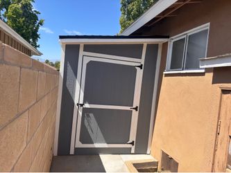 6x14 lean to shed!