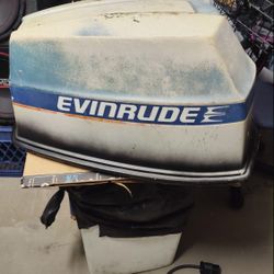 OMC Evinrude Johnson V4 Boat Motor Cover Cowl Hood