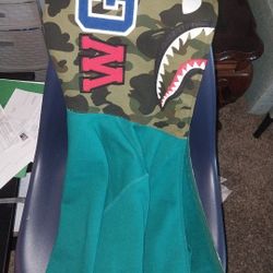 Blue/Green BAPE XL Zip Up Hoodie