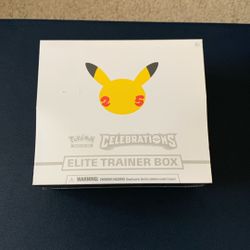 Pokémon Celebrations Etb Elite Trainer Box