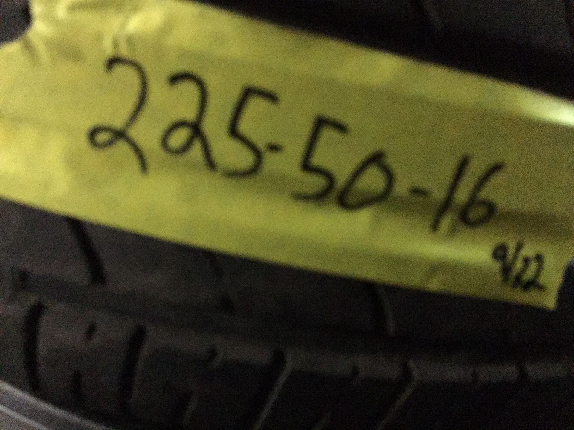 Bmw 3 series 16” rim and 225-50-r 16 tire never used $220obo