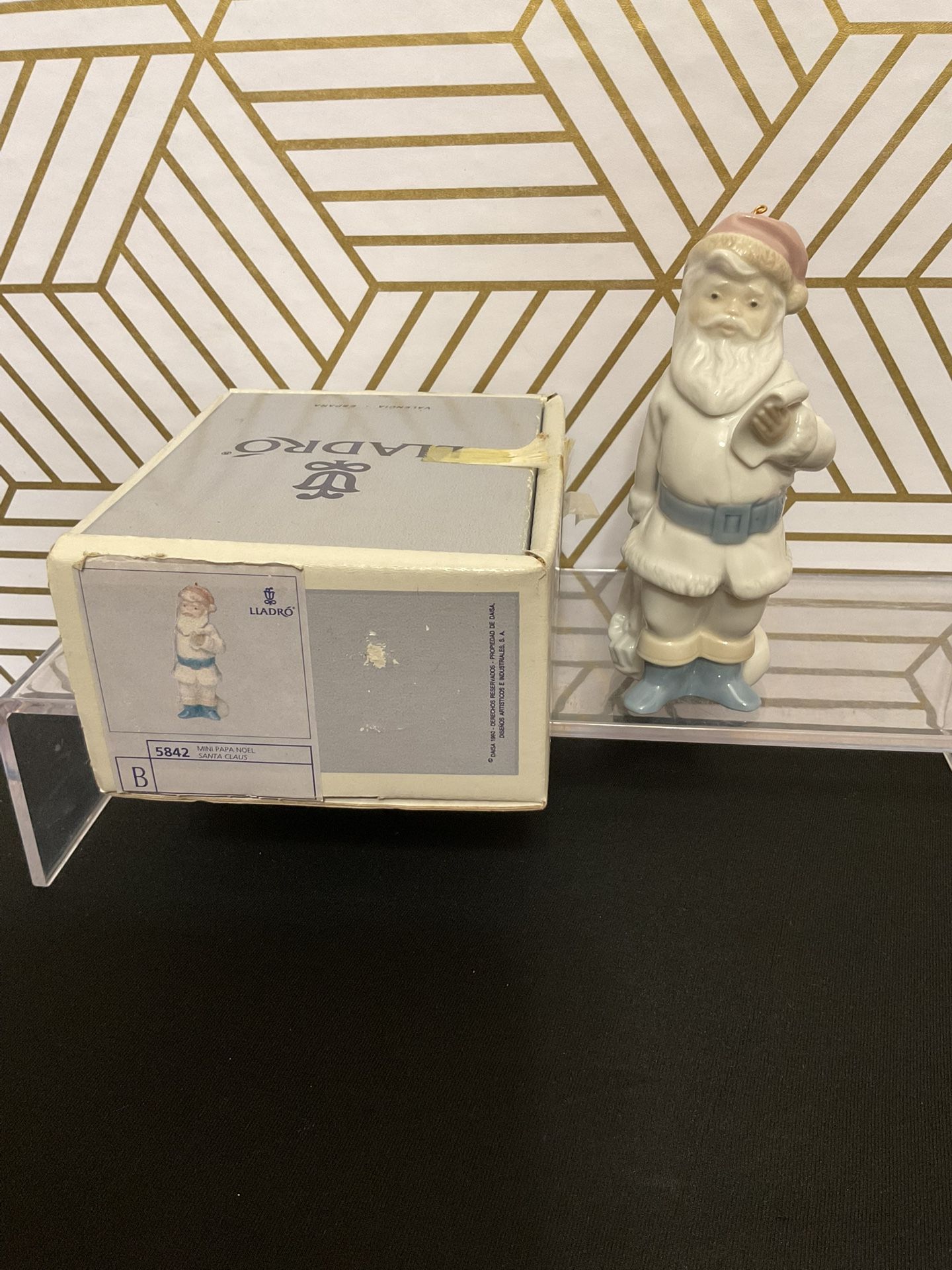 Lladro Mini Papa Noel Santa Claus 