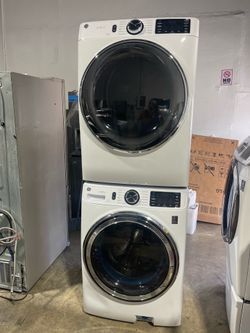 SALE!!🔥🔥Washer and Dryer GE front load glass doors / lavadora y secadora