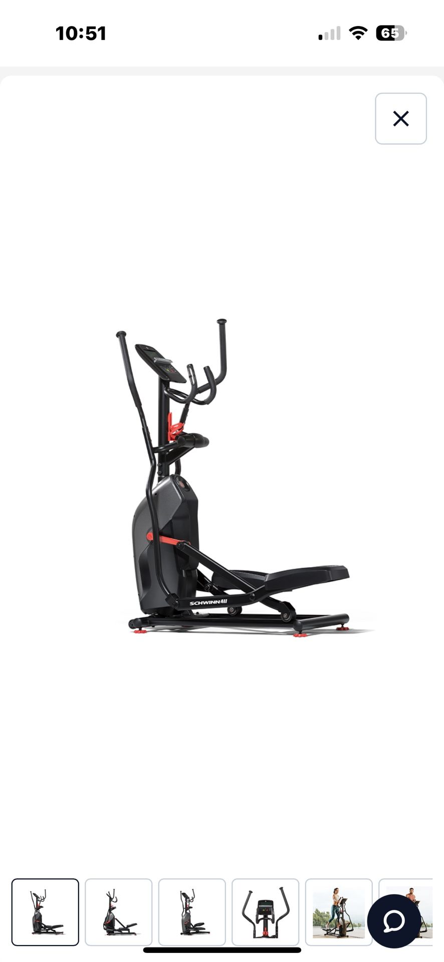 Schwinn 411 Elliptical