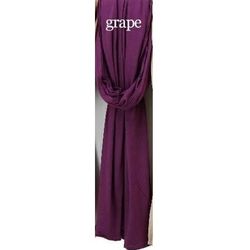 Womens Grape Color Premium Jersey Hijab
