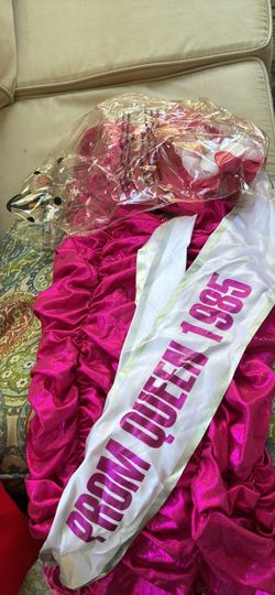 Prom Queen 1985 Costume Set