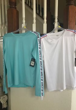 Athletic works girls shirts size 10/12 7.00 each