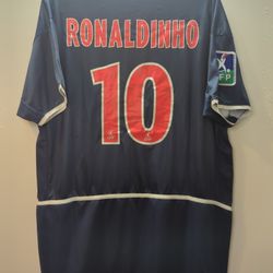 PSG Paris Saint Germaine Ronaldinho 02/03 Jersey