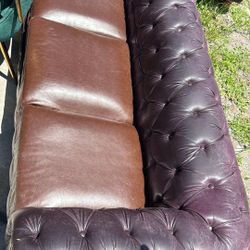 Leather Sofa 