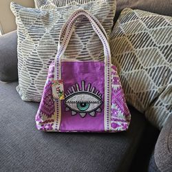 Express Edit Evil Eye Medium Tote Bag