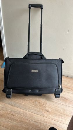 James & Longbourne Suit Carrier / Garment Bag - Black NEW