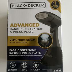 black decker advanced steamer