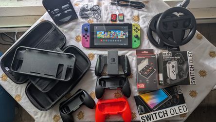 Switch Console And Accessories 