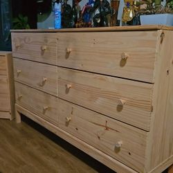 Ikea Tarva Dresser & Nightstand (READ Description)