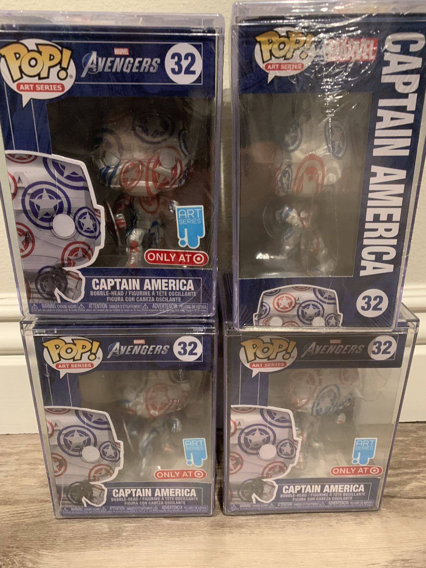 Captain America Funko Pop Hard Case