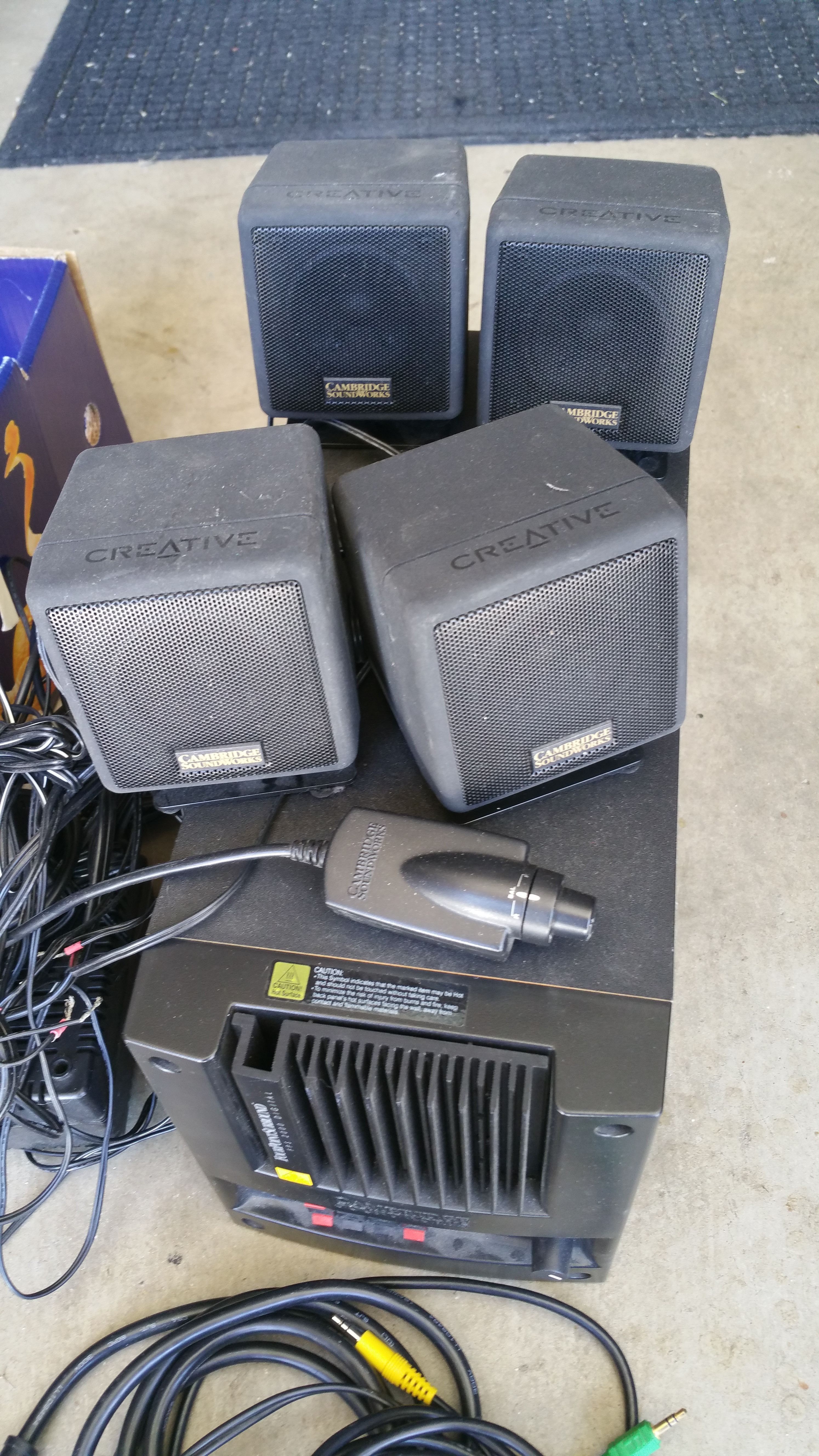 Cambridge 5 speaker surround system