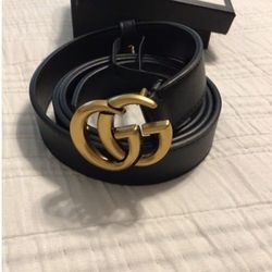 Simple leather belt