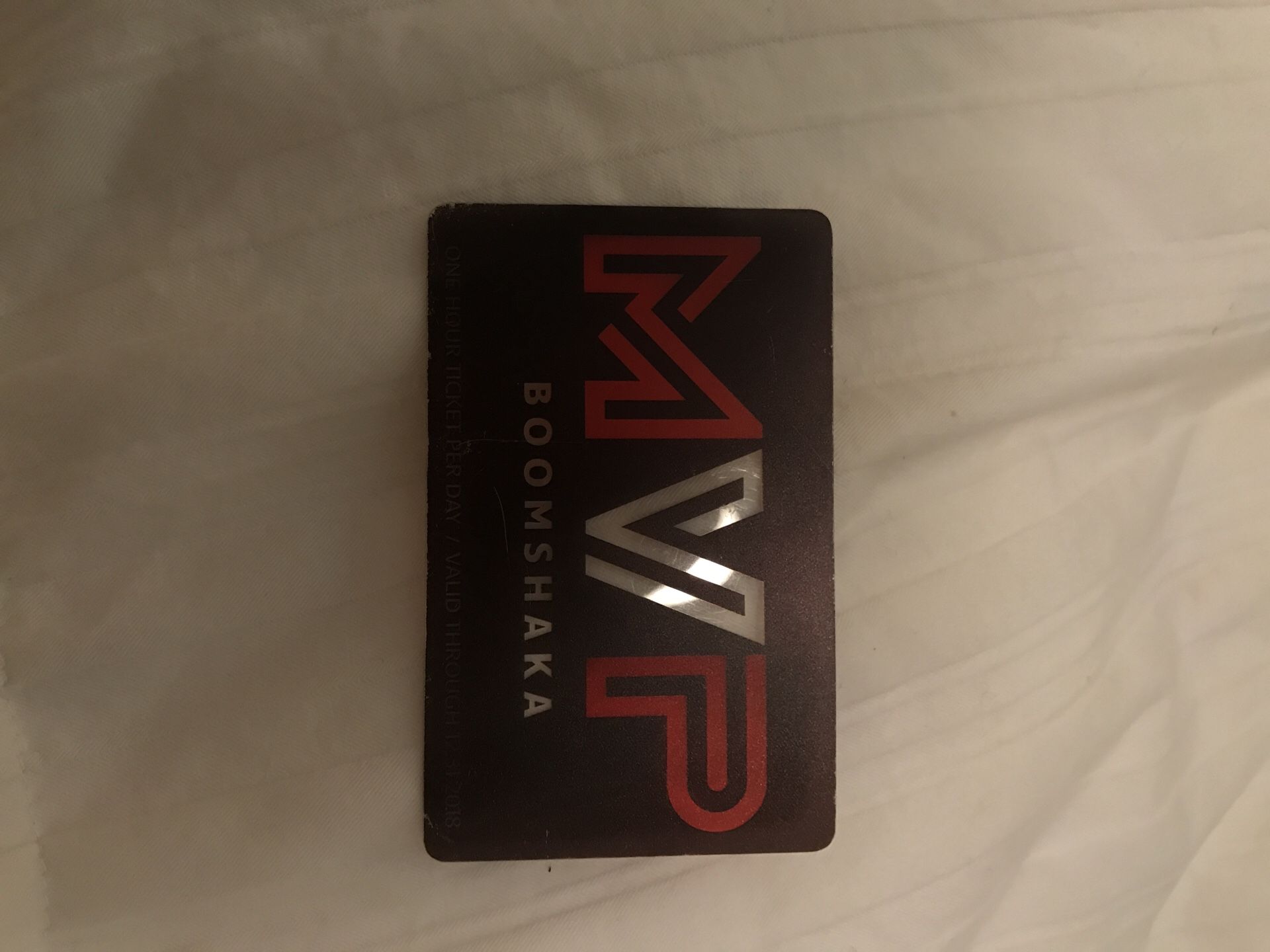 MVP boom Shaka card