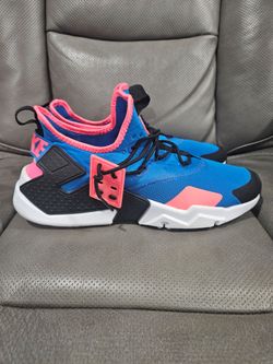 Men's 10½ Nike Air Huarache Drift 'Blue Nebula' Fashion Sneakers AH7334 403